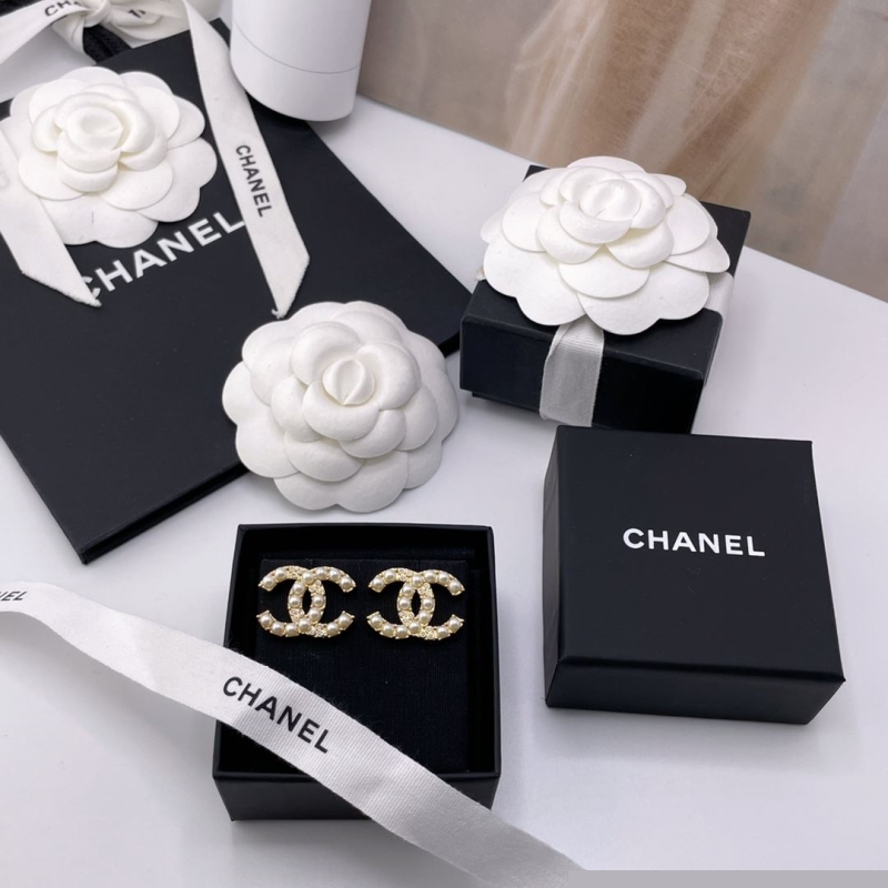 Ch*el earrings